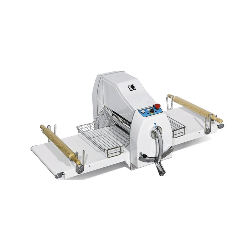 MAC.PAN - PASTRY SHEETER LONG ARMS TABLE MODEL 500 x 950 – 1 SPEED, 230V 50Hz MAC.PAN - PASTRY SHEETER LONG ARMS TABLE MODEL 500 x 950 – 1 SPEED, 230V / 50Hz - Image 1