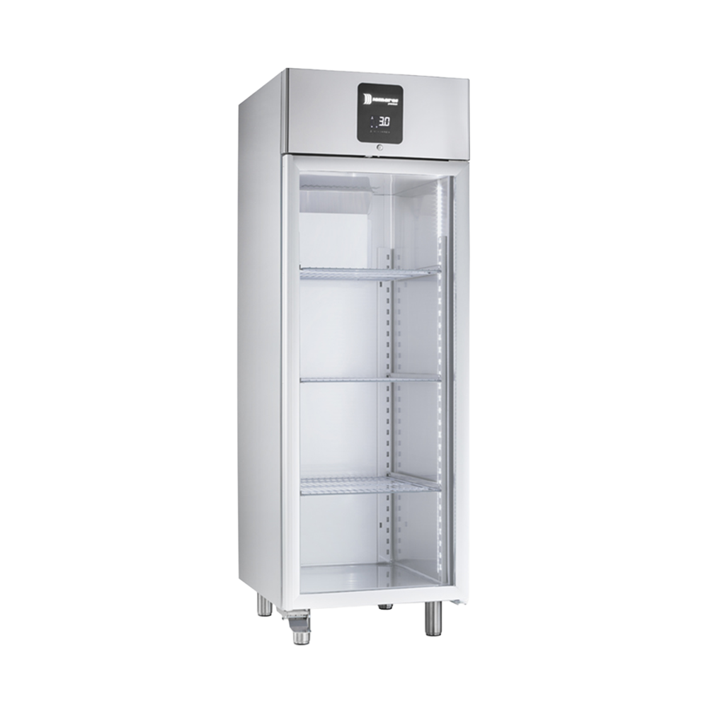 S STEEL SINGLE GLASS DOOR UPRIGHT REFRIGERATOR, CON LED, CAPACITY 700 Ltrs SAMAREF – S/STEEL SINGLE GLASS DOOR UPRIGHT REFRIGERATOR, CON LED, CAPACITY: 700 Ltrs - Image 1