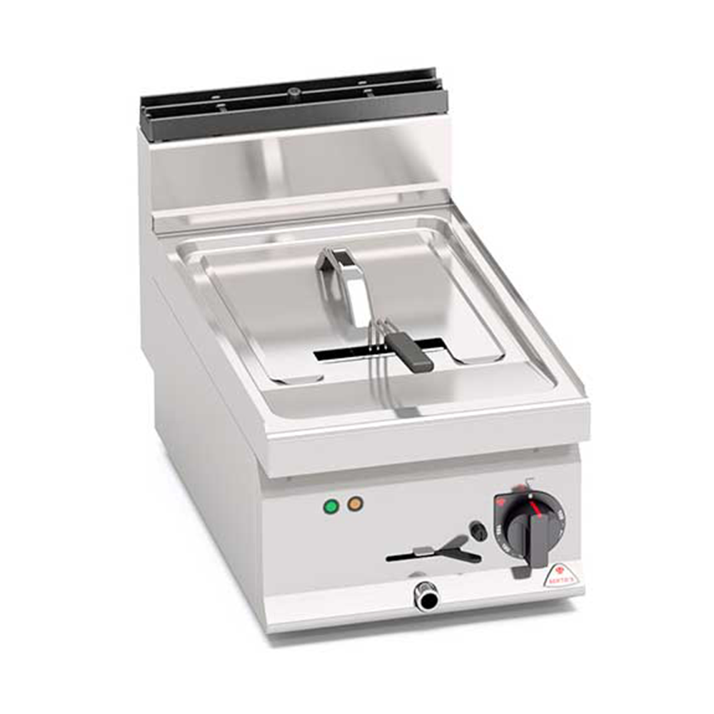 Bertos – E7F10-4MS – Electric Fryer Stainless Steel Single Tank 10 Liters 9kW 3 Phase Durable Compact Reliable Commercial Use Bertos – E7F10-4MS – Electric Fryer Stainless Steel Single Tank 10 Liters 9kW 3 Phase Durable Compact Reliable Commercial Use - Image 1