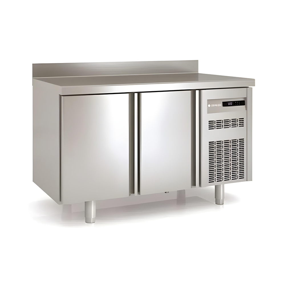 Coreco – MRG-150 – Refrigerated Worktop Counter 265L 2 Doors GN 1 1 Backsplash Digital Control -2º to +8º Durable Coreco – MRG-150 – Refrigerated Worktop Counter 265L 2 Doors GN 1/1 Backsplash Digital Control -2º to +8º Durable - Image 1