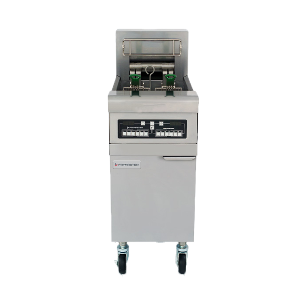 Frymaster – RE114 CSE – Electric Fryer Single Tank Twin Basket Stainless Steel Cabinet Solid State 32kg Output 14kW Frymaster – RE114 CSE – Electric Fryer Single Tank Twin Basket Stainless Steel Cabinet Solid State 32kg Output 14kW - Image 1