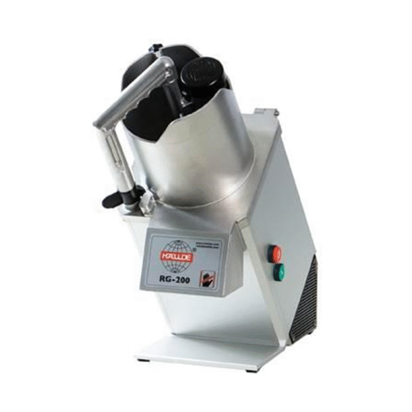 Hallde - RG-200 (1204) - Vegetable Preparation Machine with Automatic Start/Stop & Multi-Cut Functions
