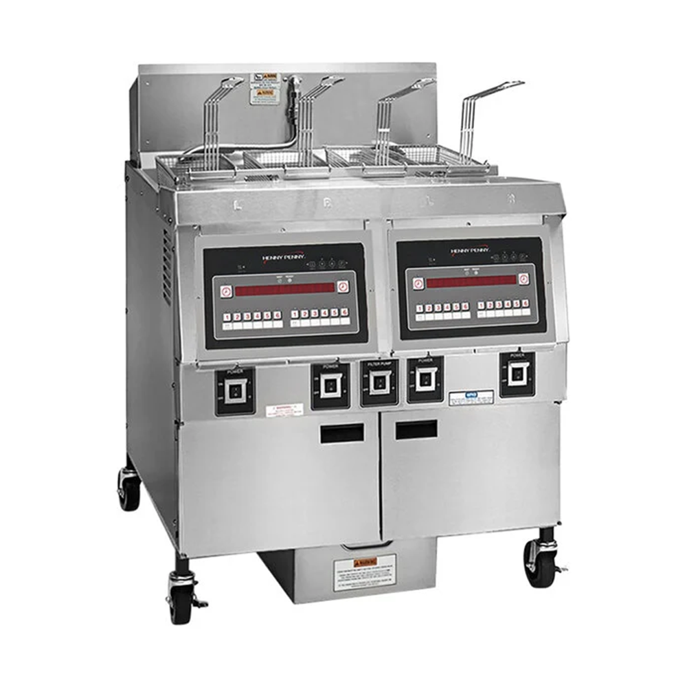 Henny Penny - OFE-322 8000 - 2-Well Electric Open Fryer with Filtration Henny Penny - OFE-322/8000 - 2-Well Electric Open Fryer with Filtration - Image 1
