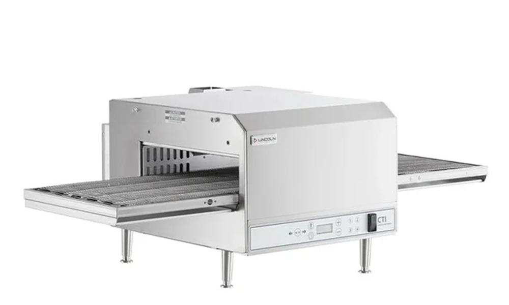image (85)2 LINCOLN - 2509 + 1346 - Impinger Stainless Steel Counter Top Single Deck Electric Conveyor Pizza Oven - Image 1