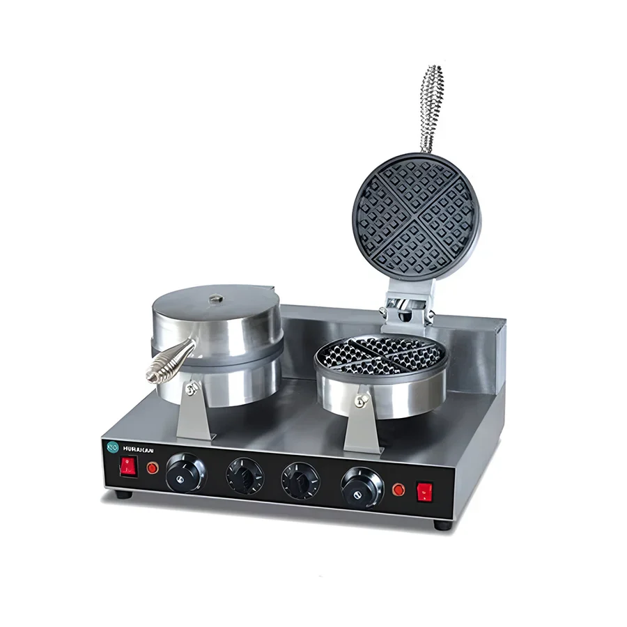 223 HURAKAN WAFFLE MAKER HKN-GED1M/GP - Image 1